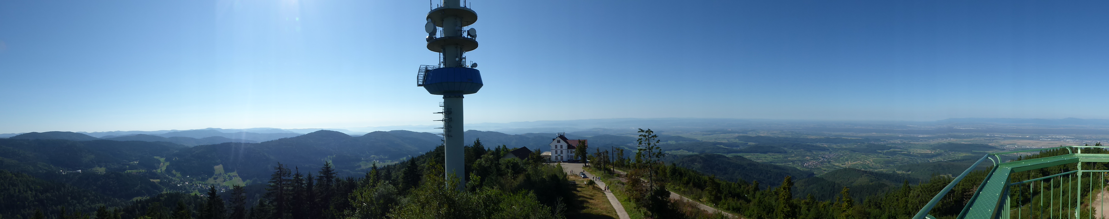Blick vom Aussichtsturm