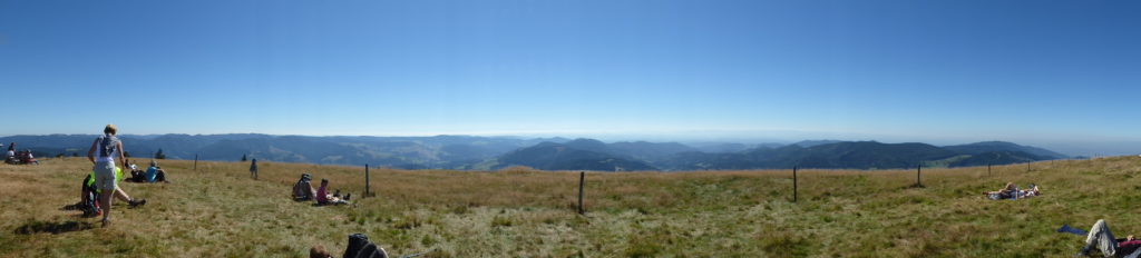 Fernblick vom Belchen