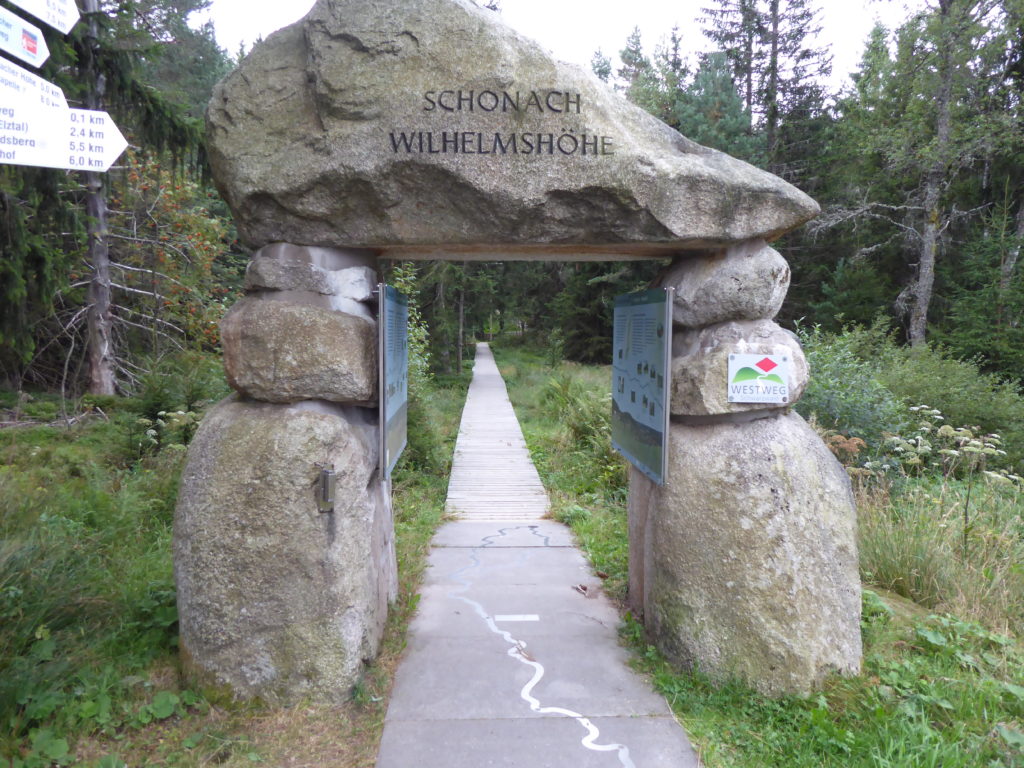 Tor bei der Wilhelmshöhe